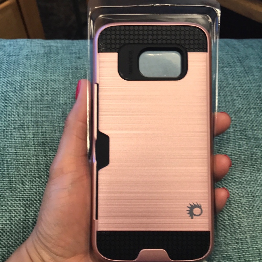 Pink case for Galaxy s7 Edge. NWT